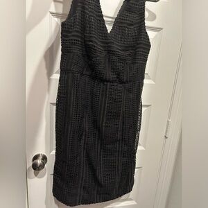 Anthropology black dress